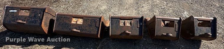 image for item LN9074 (5) excavator Buckets
