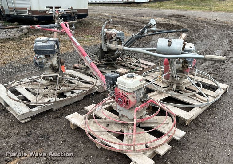 image for item LN9107 (4) power trowels