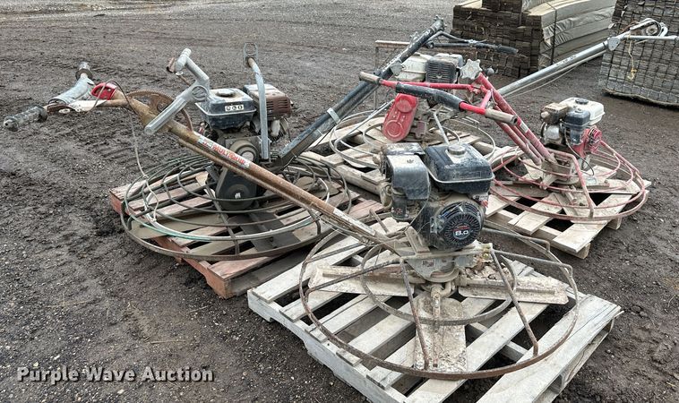 image for item LN9107 (4) power trowels