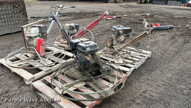 image for item LN9107 (4) power trowels