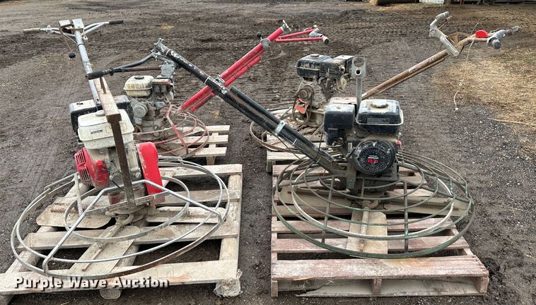 image for item LN9107 (4) power trowels