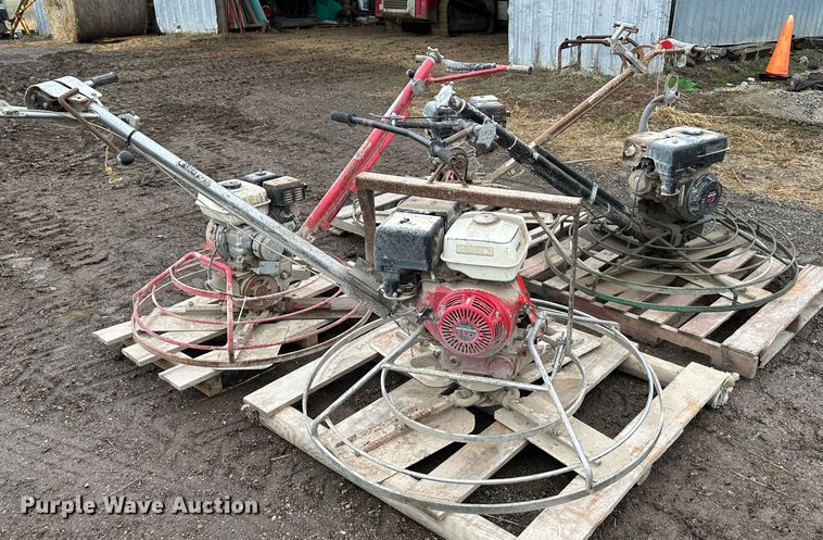 image for item LN9107 (4) power trowels