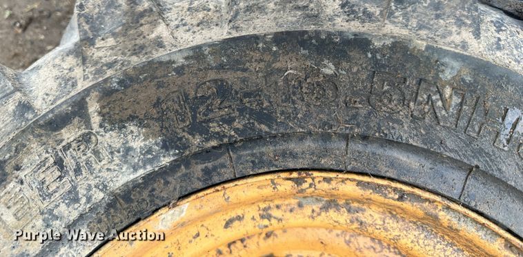image for item LN9108 (4) Case 12-16.5 skid steer tires and wheels