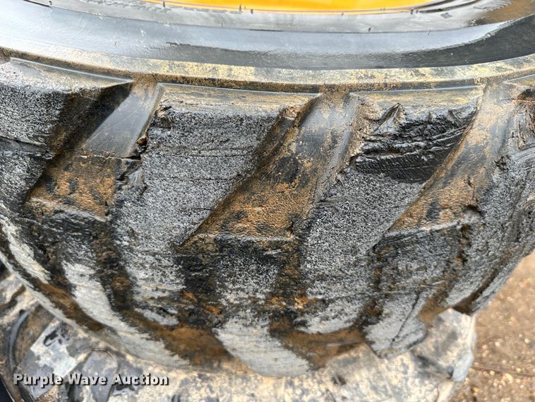 image for item LN9108 (4) Case 12-16.5 skid steer tires and wheels