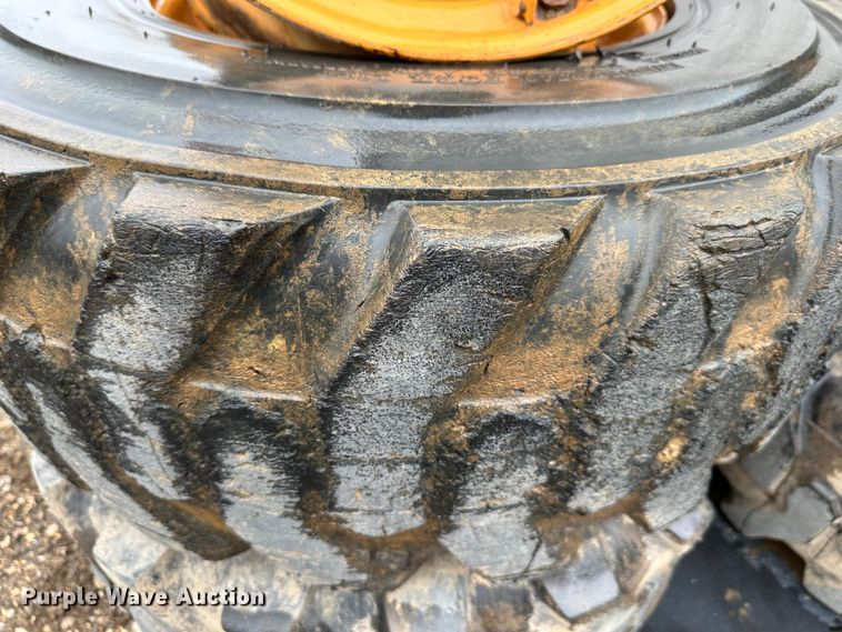 image for item LN9108 (4) Case 12-16.5 skid steer tires and wheels