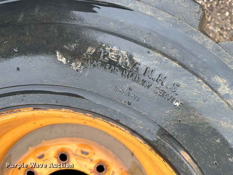 image for item LN9108 (4) Case 12-16.5 skid steer tires and wheels
