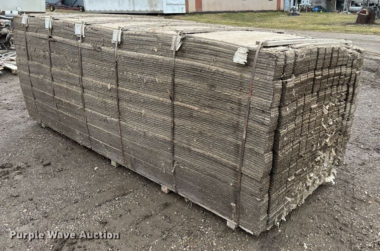 image for item LN9110 Approximately 1,400 concrete fiber expansion boards