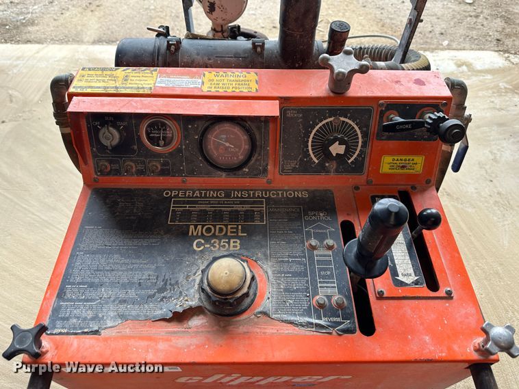 image for item LP9819 Clipper C-35B  concrete saw