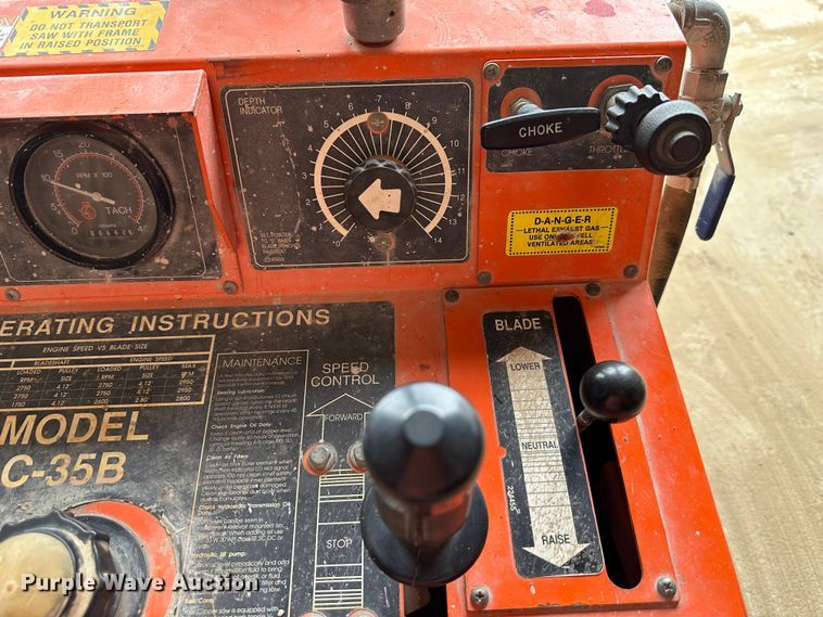 image for item LP9819 Clipper C-35B  concrete saw