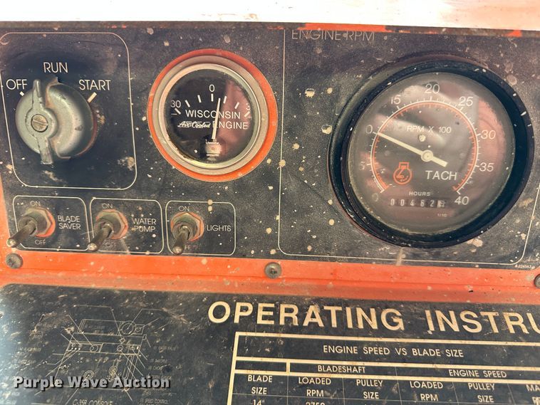 image for item LP9819 Clipper C-35B  concrete saw