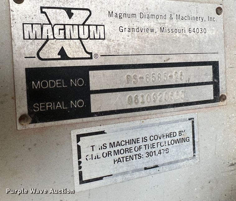 image for item LP9820 Magnum PS6585  concrete saw