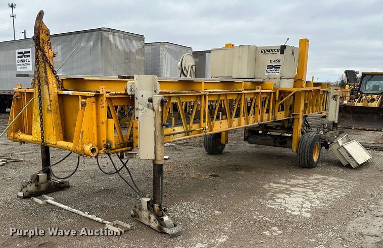 image for item LP9822 Gomaco C450  concrete cylinder finisher