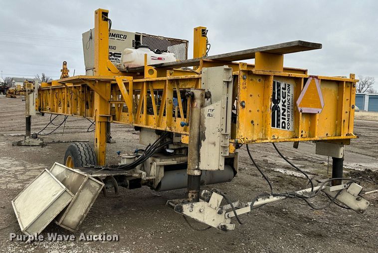 image for item LP9822 Gomaco C450  concrete cylinder finisher