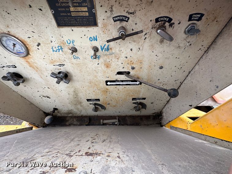 image for item LP9822 Gomaco C450  concrete cylinder finisher