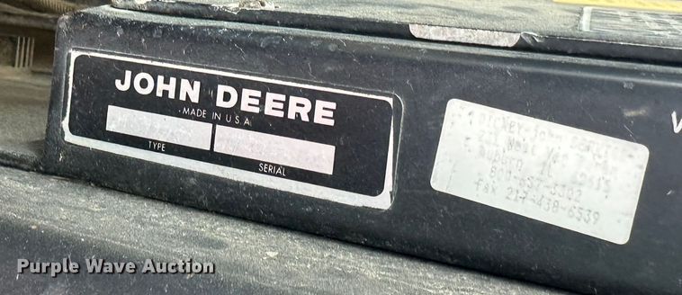 image for item LP9834 1981 John Deere 672A  motor grader