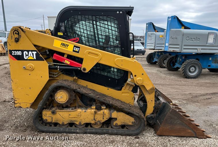 image for item LP9836 2016 Caterpillar 239D  tracked skid steer loader