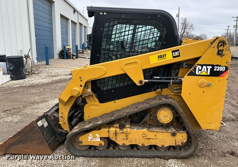 image for item LP9836 2016 Caterpillar 239D  tracked skid steer loader