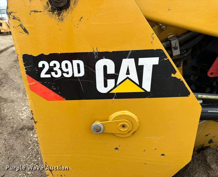 image for item LP9836 2016 Caterpillar 239D  tracked skid steer loader
