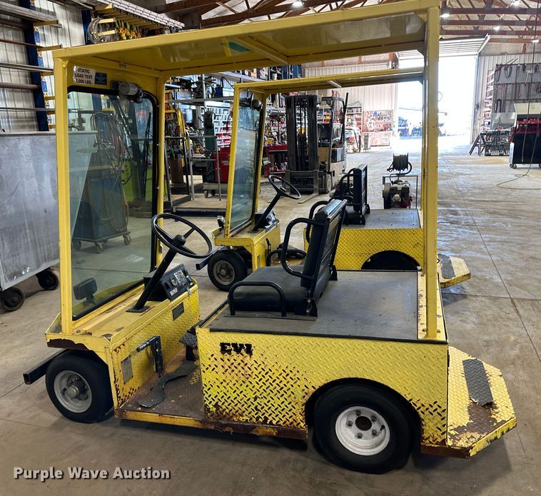 image for item LT9074 (2) EVI P436 utility carts