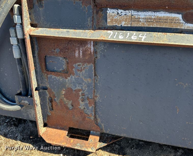 image for item LT9089 Bobcat Sweeper 72  skid steer broom