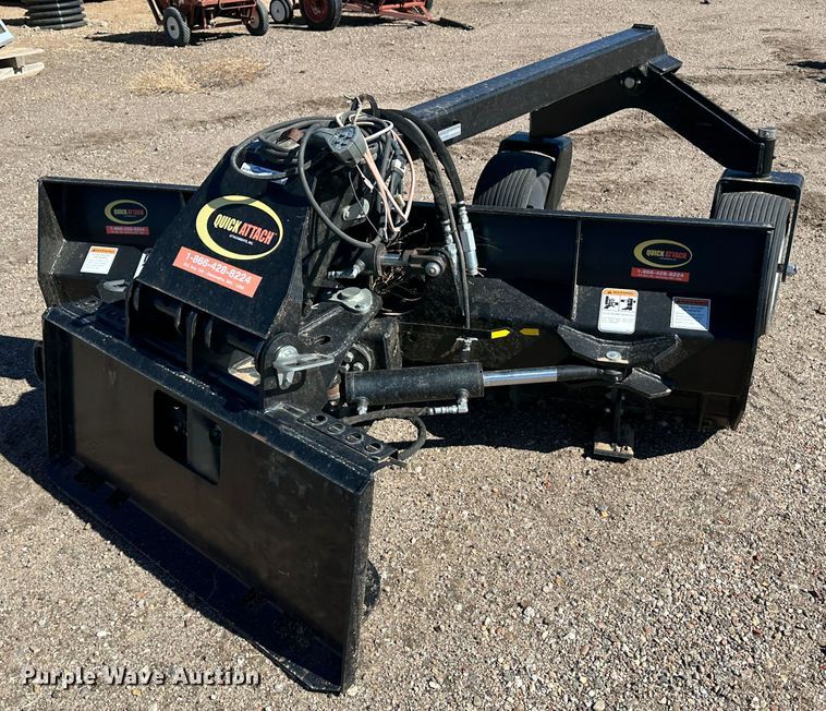 image for item LT9091 Quick Attach  skid steer grader