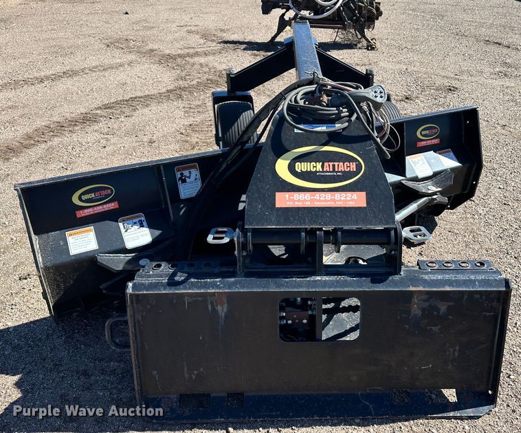 image for item LT9091 Quick Attach  skid steer grader