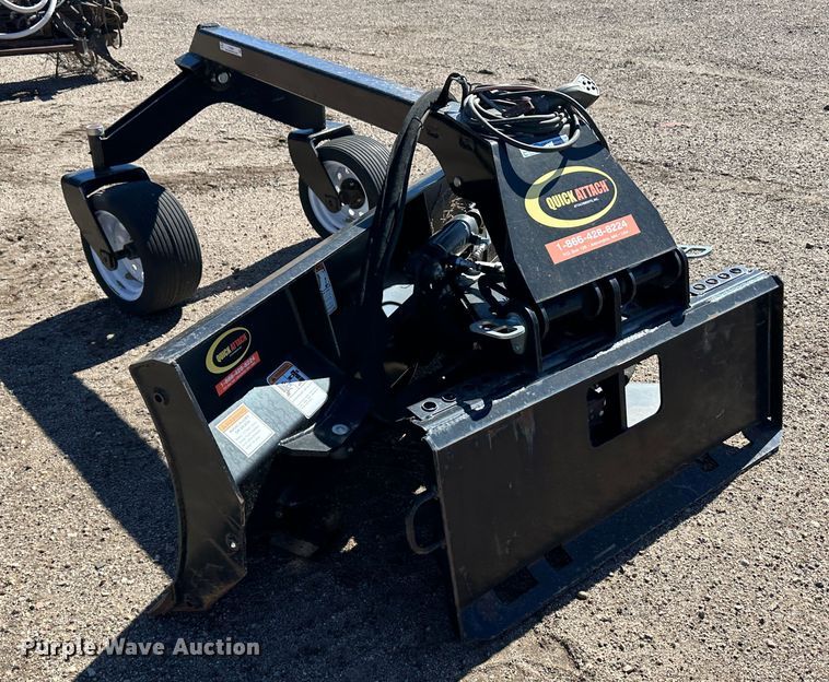 image for item LT9091 Quick Attach  skid steer grader