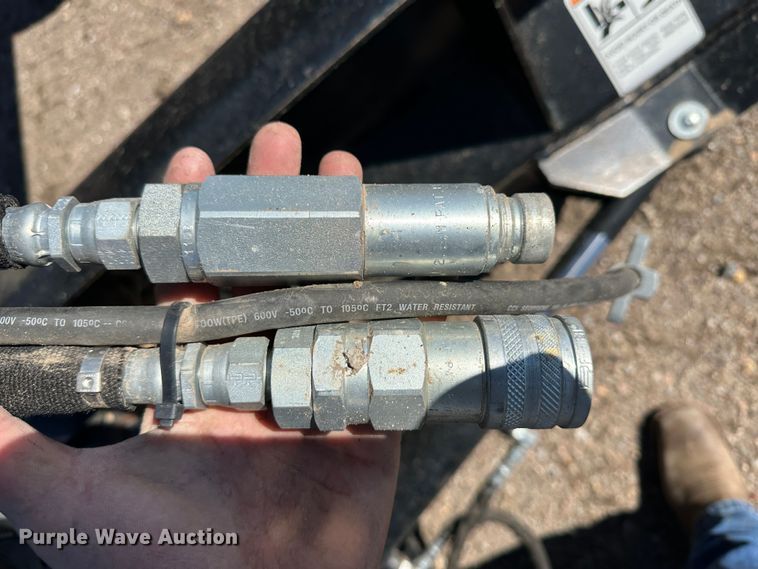 image for item LT9091 Quick Attach  skid steer grader