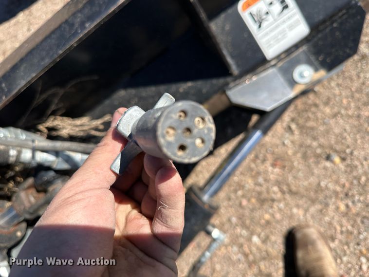 image for item LT9091 Quick Attach  skid steer grader