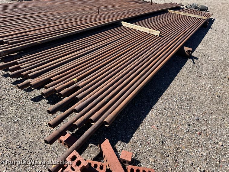 image for item LT9097 Approximately 50 joints of 2 3/8" pipe