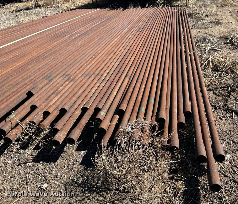 image for item LT9101 Approximately 75 joints of 2 3/8" pipe