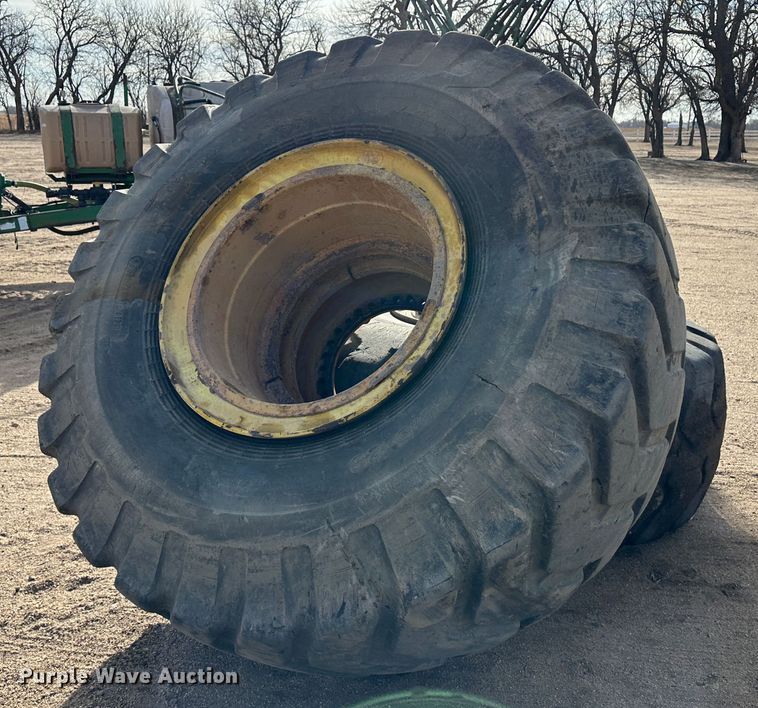 image for item LT9180 (2) 29.5-29 tires and wheels