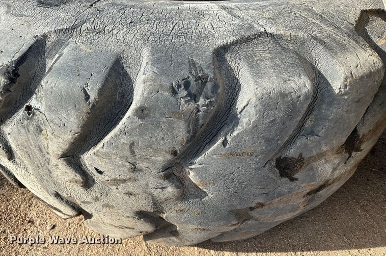 image for item LT9180 (2) 29.5-29 tires and wheels