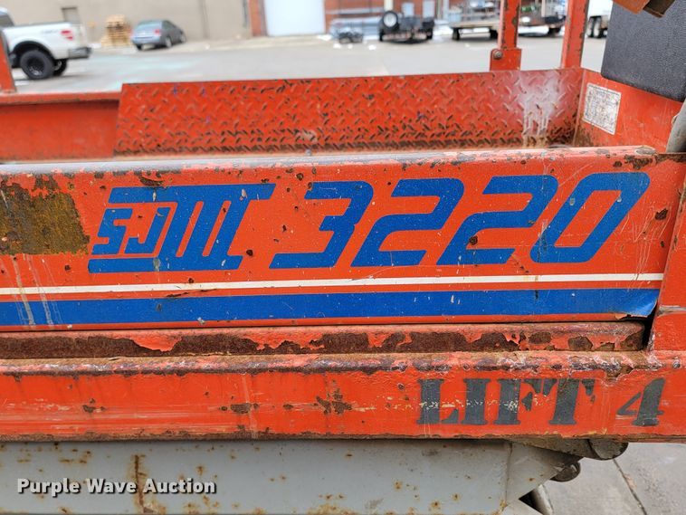 image for item LV9326 1999 Sky Jack SJIII 3220  scissor lift