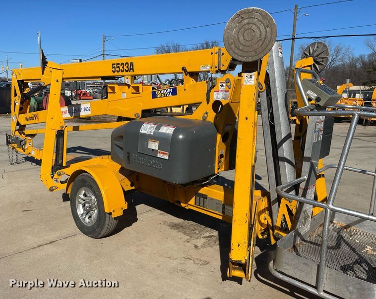 image for item MB9010 2019 Haulotte 5533A  boom lift
