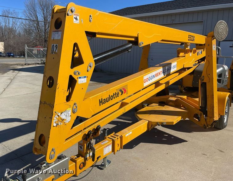 image for item MB9010 2019 Haulotte 5533A  boom lift