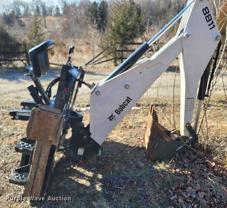 image for item MB9815 Bobcat 8811  skid steer backhoe