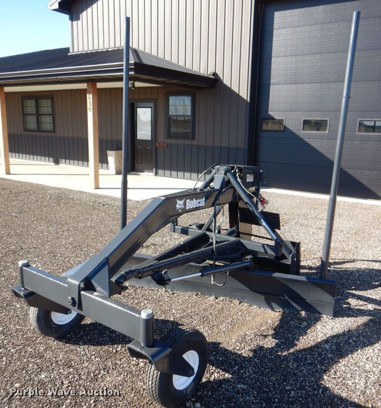 image for item MC9830 Bobcat Grader  84"W skid steer grader