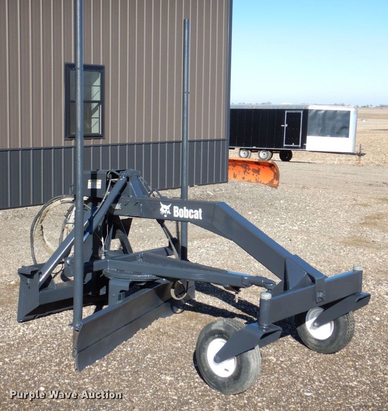 image for item MC9830 Bobcat Grader  84"W skid steer grader