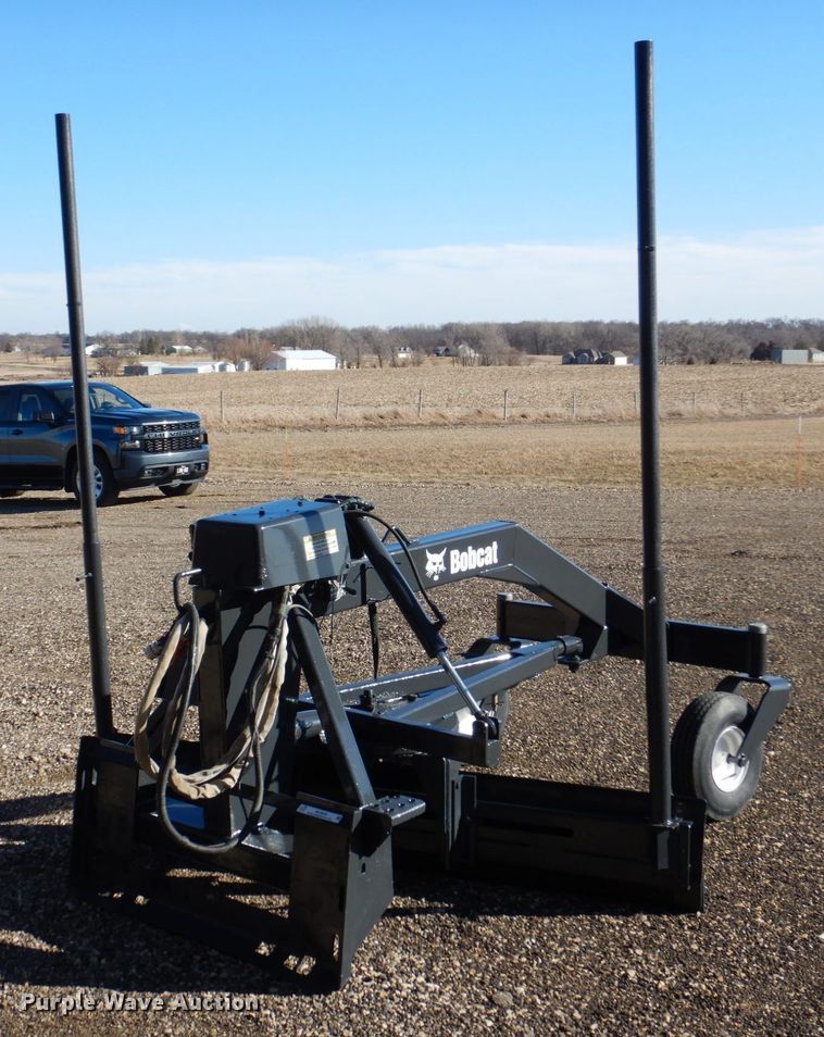 image for item MC9830 Bobcat Grader  84"W skid steer grader