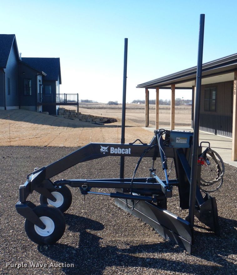 image for item MC9830 Bobcat Grader  84"W skid steer grader