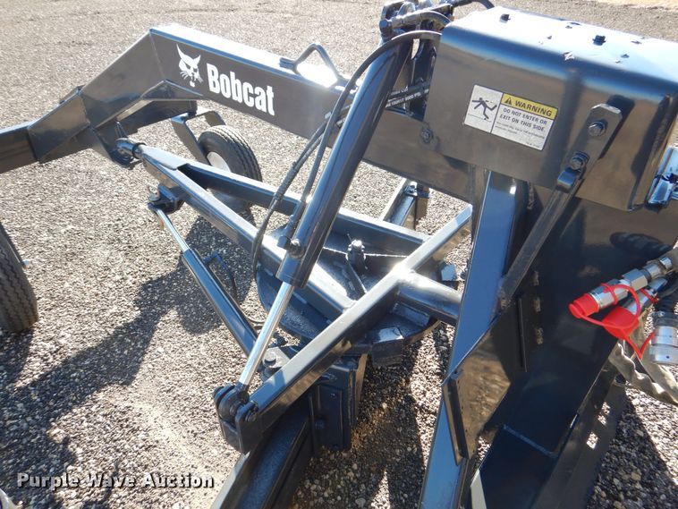 image for item MC9830 Bobcat Grader  84"W skid steer grader