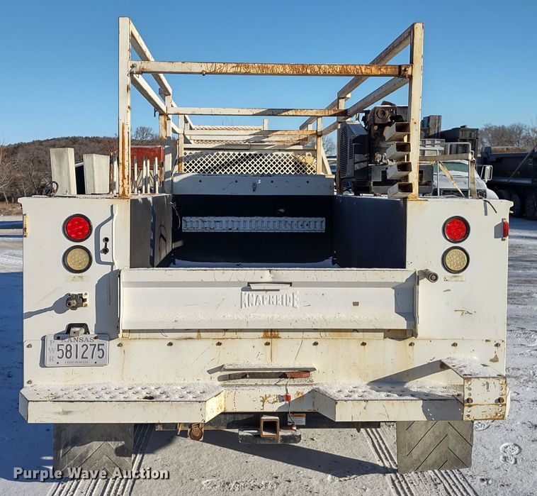 image for item MD9379 2007 Ford F550 Super Duty XL  utility / service truck