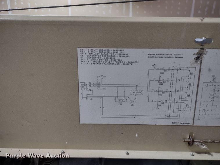 image for item MD9410 2010 Doosan LS60HZT4F  light plant