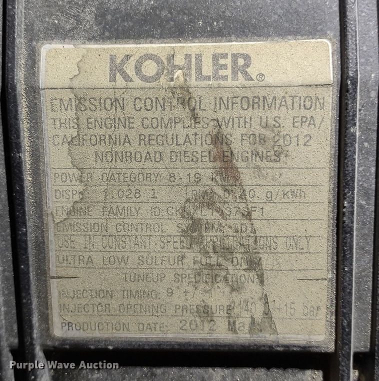 image for item MD9414 2012 Wacker Neuson LTN6  light plant