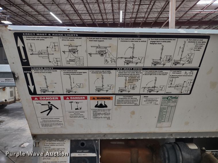 image for item MD9417 2007 Allmand Night-Lite Pro  light plant