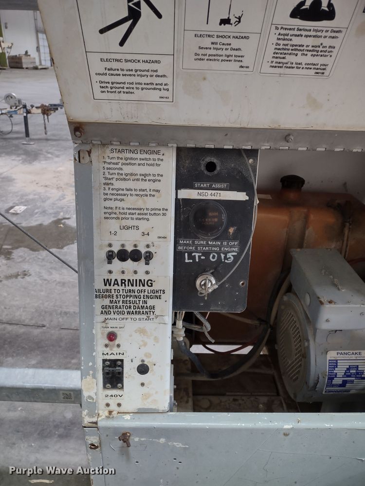 image for item MD9417 2007 Allmand Night-Lite Pro  light plant