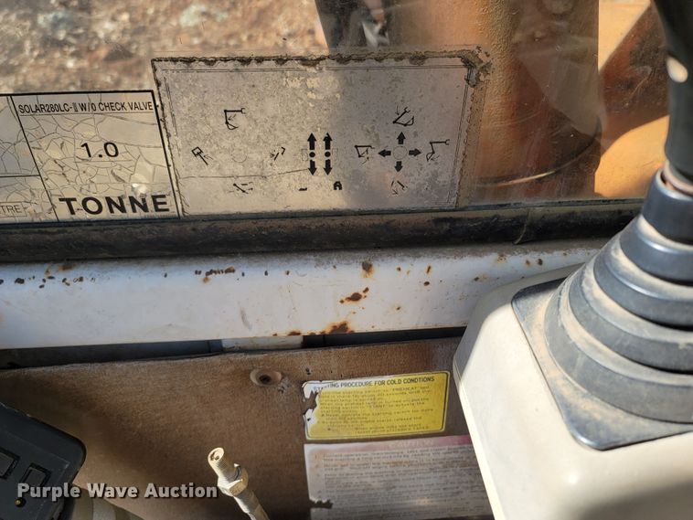 image for item ME9050 1995 Daewoo 280 LC III  excavator