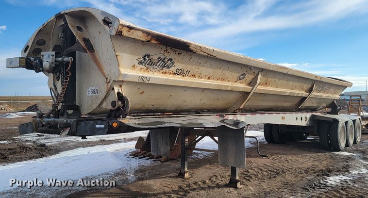 image for item ME9780 2011 Smith Co  side dump trailer