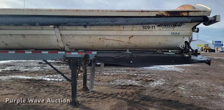 image for item ME9780 2011 Smith Co  side dump trailer